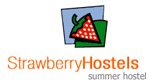 Logo Strawberry Youth Hostels GmbH.