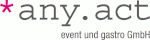 Logo Any.Act event & gastro GmbH