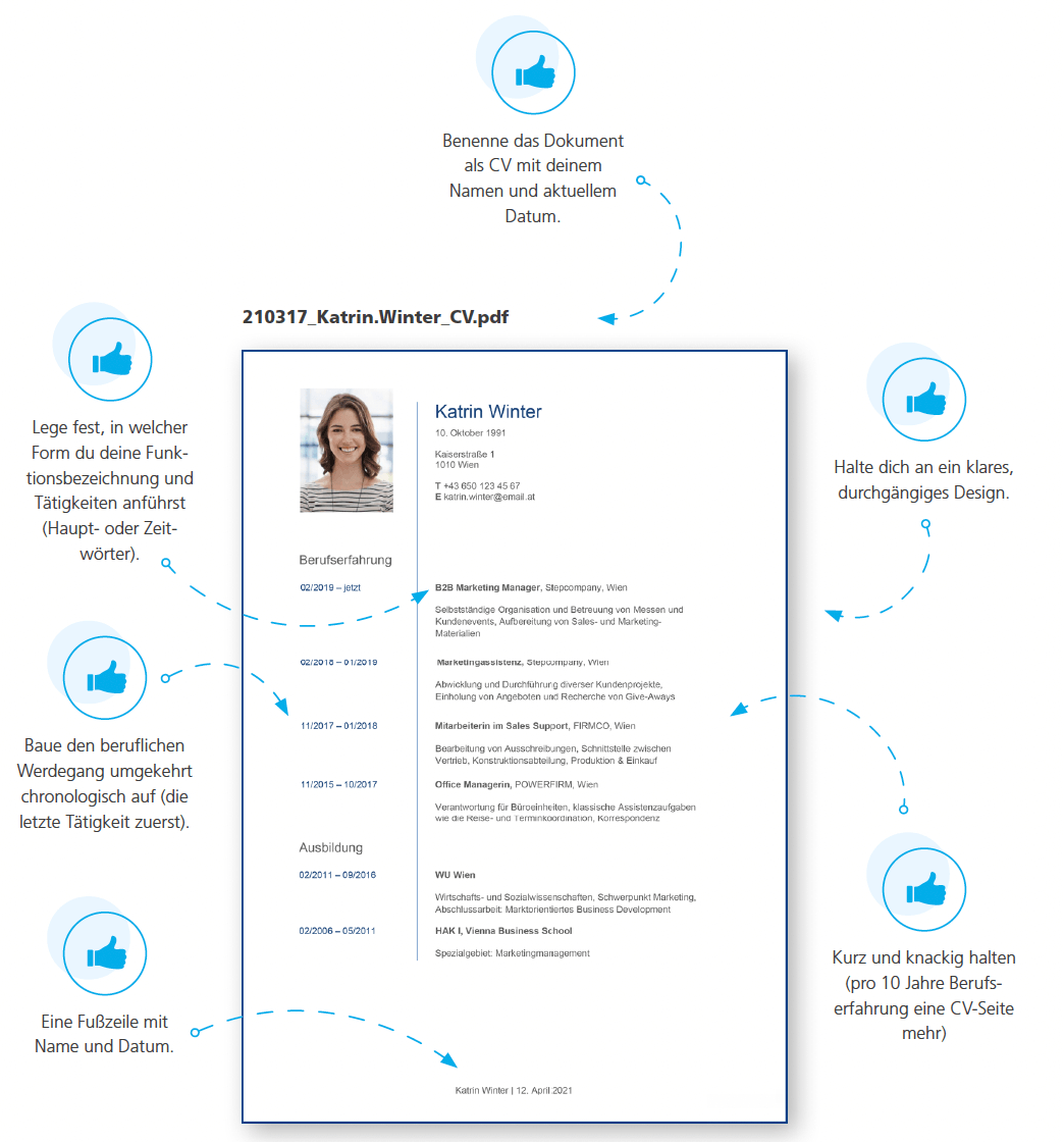 Bewerbungsschreiben Tipps