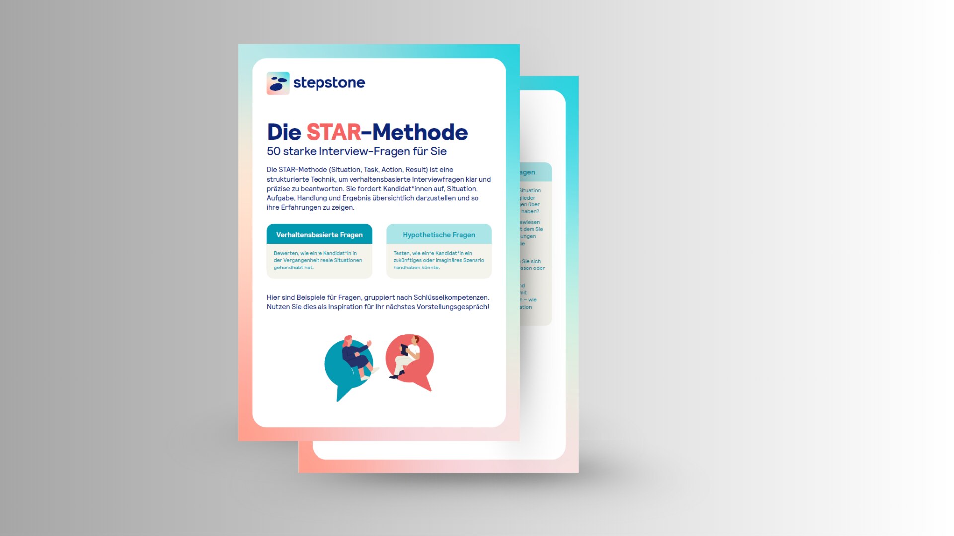 STAR-Methode: 50 starke Interview-Fragen