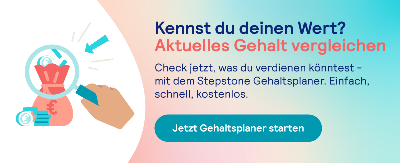 Kennst du deinen Wert? Aktuelles Gehalt vergleichen. Check jetzt, was du verdienen könntest - mit dem Stepstone Gehaltsplaner. Einfach, schnell, kostenlos. Jetzt Gehaltsplaner starten.