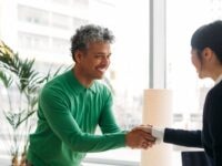 Interview in einem Büro